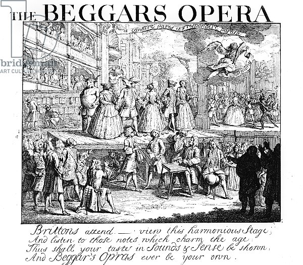The Beggar's Opera Burlesqued, 1728