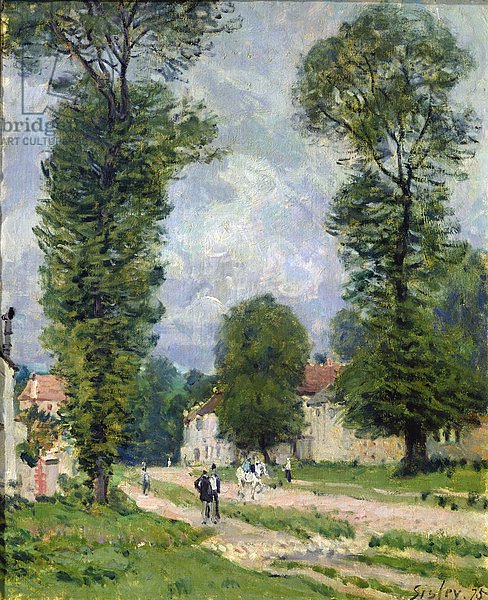 The Road to Marly-le-Roi, or The Road to Versailles, 1875