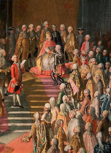 The Investiture of Joseph II Emperor of Germany in Frankfurt Cathedral, 1764
