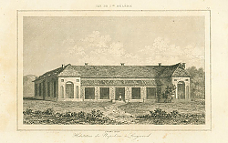 Постер Ile de Ste Helene. Habitation de Napoleon a Longwood 1