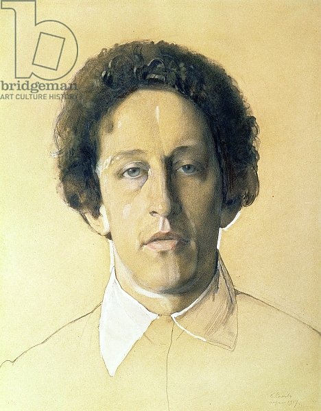 Portrait of Aleksandr Aleksandrovich Blok, 1907