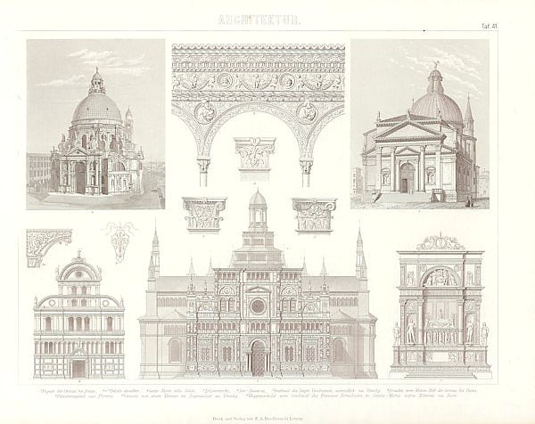 Итальянская архитектура: Венеция, Павия, Рим 1