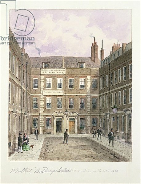 Bartlett's Buildings, Holborn, 1838