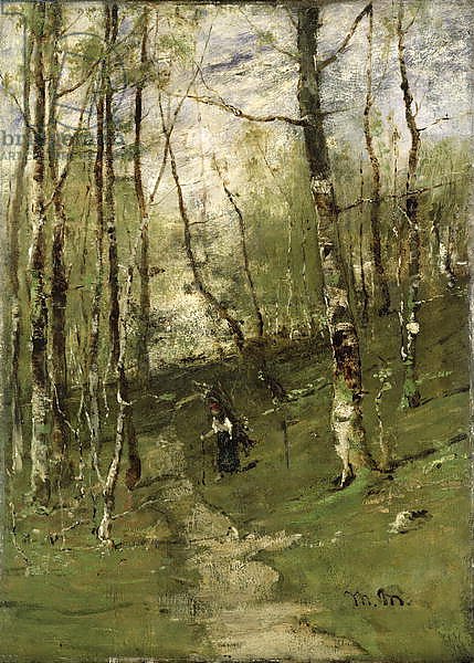 In the Barbizon Woods in 1875