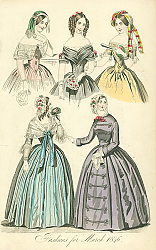 Постер Fashions for March 1846 №1 1