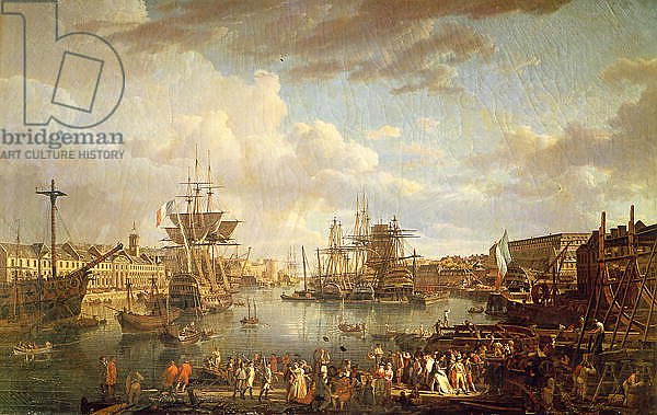View of the Port at Brest