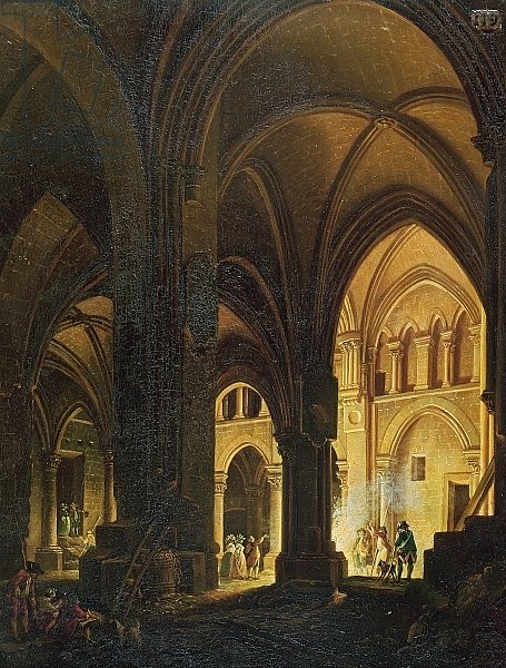 Interior of the Eglise des Saints-Innocents, Paris, after 1789