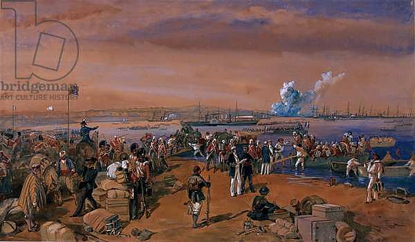 Disembarkation - Kerch, 24 May 1855