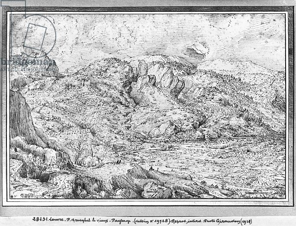 Alpine landscape, 1553