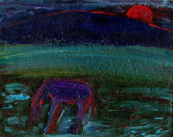 The Horse and the Red Moon, 2016,