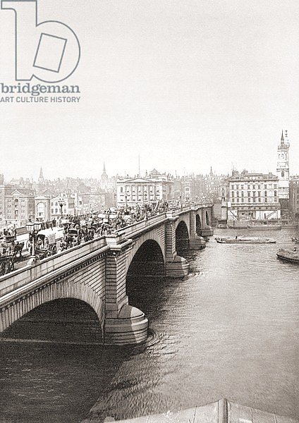 London Bridge, London, England 1902