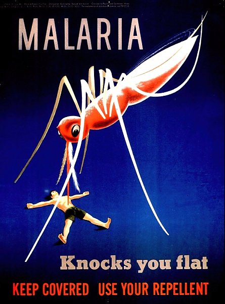 Malaria knocks you flat