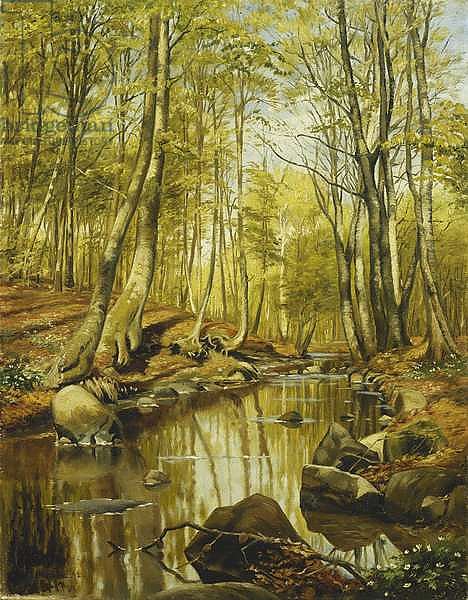A Wooded River Landscape, 1892