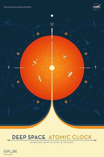 Deep Space Atomic Clock Orange