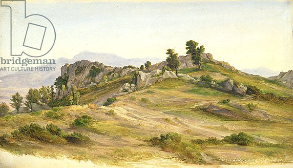 The Serpentara at Olevano, 1824