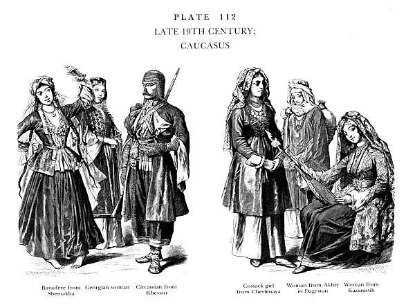 Fin XIXè Siècle, Caucase, Late 19Th Century, Caucasus