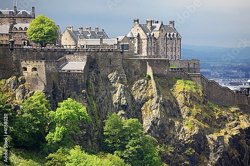 Шотландия. Эдинбургский замок