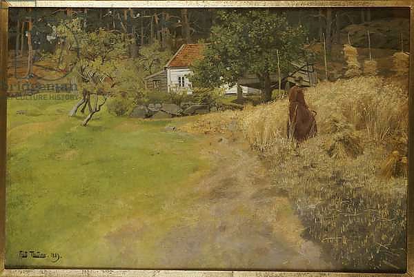 Haymaking, Stord, 1889