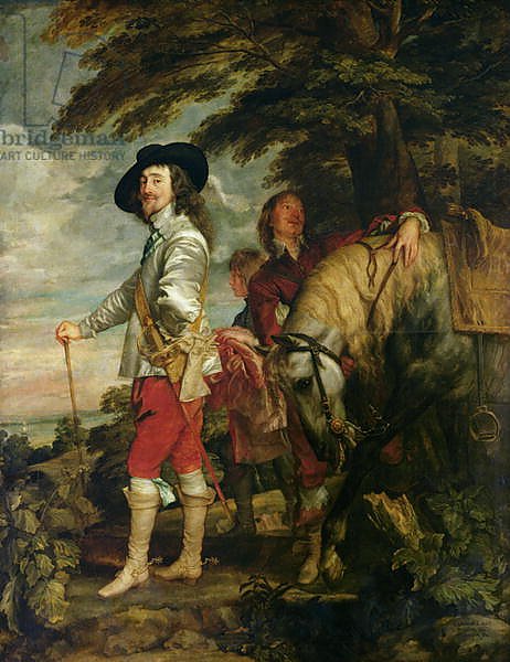 King Charles I of England out Hunting, c.1635