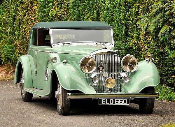 Bentley 4 1 4 Litre Tourer by Thrupp & Maberly '1937