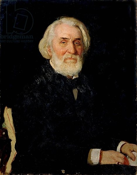 Portrait of Ivan S. Turgenev, 1879