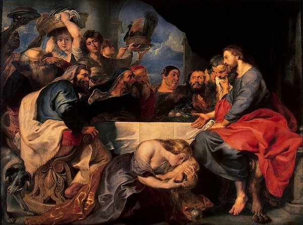 Feast in the house of Simon the Pharisee, c.1620