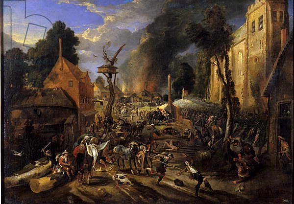 Spanish Conquest of a Flemish Village