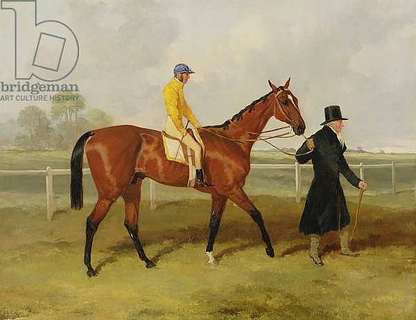 Sir Tatton Sykes Leading in the Horse 'Sir Tatton Sykes', with William Scott Up, 1846