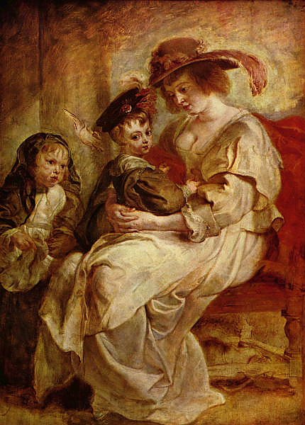 Портрет Елены Фоурмен с двумя детьми