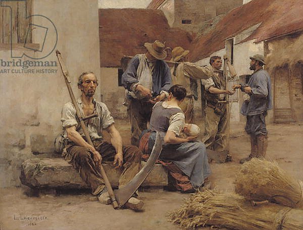 Paying the Harvesters, 1882