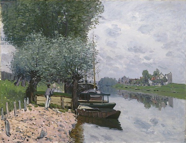 The Seine at Bougival, 1872