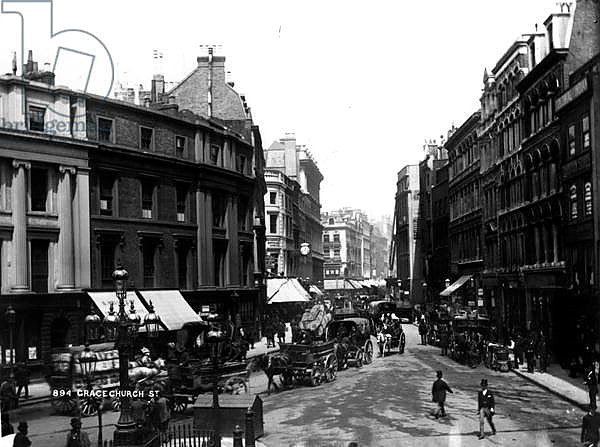 Gracechurch Street, London, c.1890