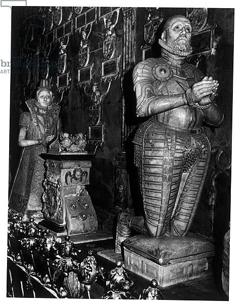 Effigies of members of the Mecklenburg ducal line in the cathedral of Guestrow
