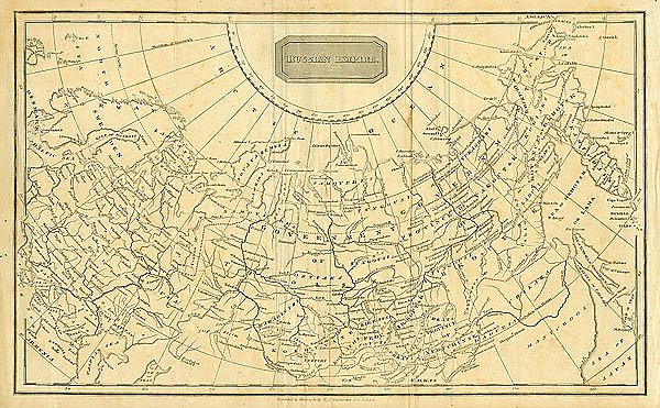 Карта Российской империи 1
