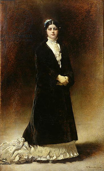Portrait of Emanuella Pignatelli, Countess Potocka, 1880
