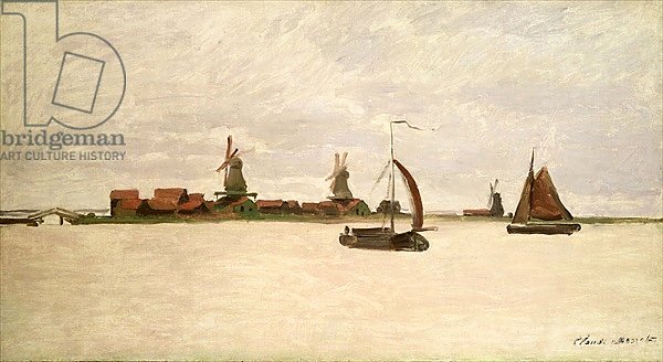 The Outer Harbour at Zaandam, 1871