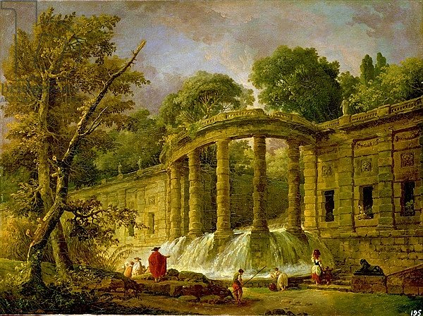 Pavilion with Cascade, 1760