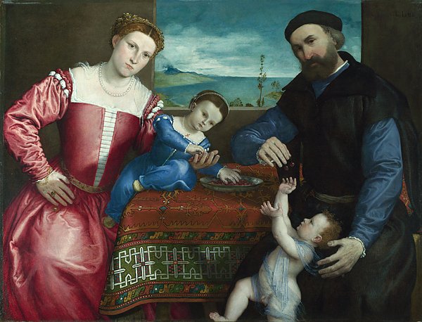 Портрет Джованни делла Вольта с семьей