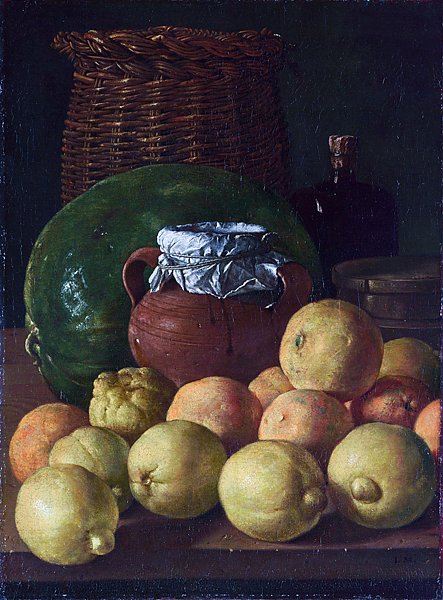 Натюрморт с лемонами и апельсинами
