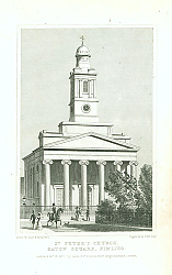 Постер St. Peters Church, Eaton Square, Pimlico