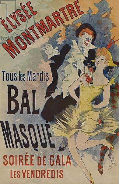 Élysée Montmartre: Bal Masque, published January 18, 1891