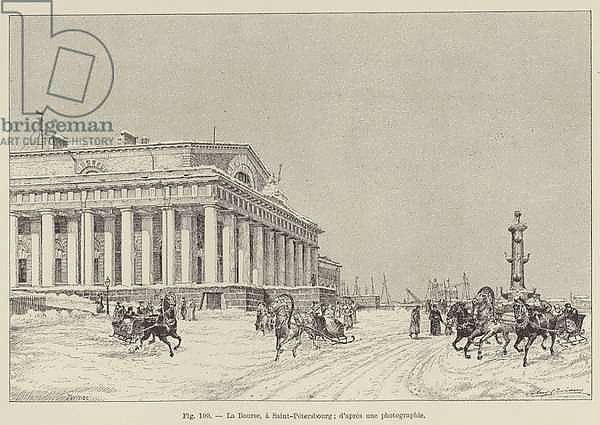 La Bourse, a Saint-Petersbourg
