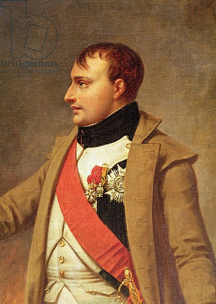 Detail of Napoleon meeting Francis II after the Battle of Austerlitz, c.1812