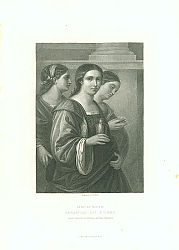 Постер Sebastian Del Piombo. Saint Catherine and Barbara and Mary Magdalene