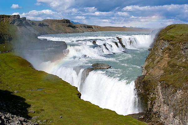 Водопад Гюдльфосс. Исландия