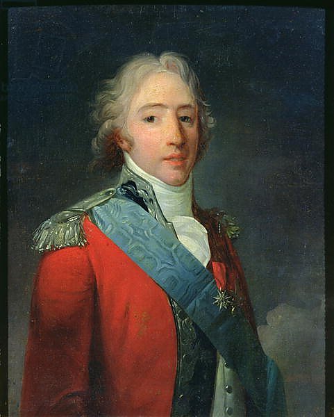 Portrait of Charles of France, Count of Artois, future Charles X King of France and Navarre