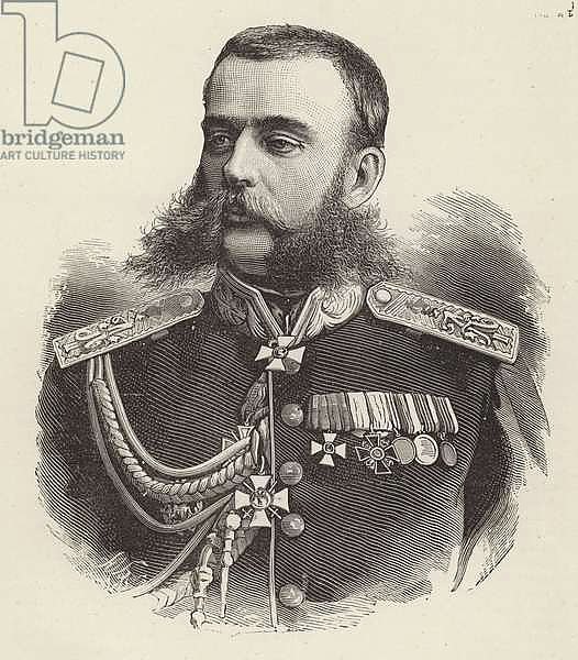 Mikhail Skobelev, Russian General of the Russo-Turkish War of 1877-1878