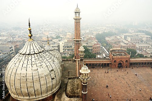 Индия, Дели. Вид с главной мечети