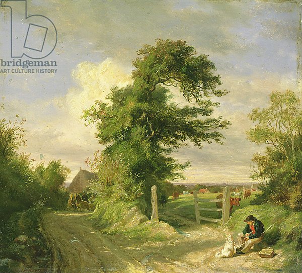 Gut Neverstaven, near Oldesloe, 1859