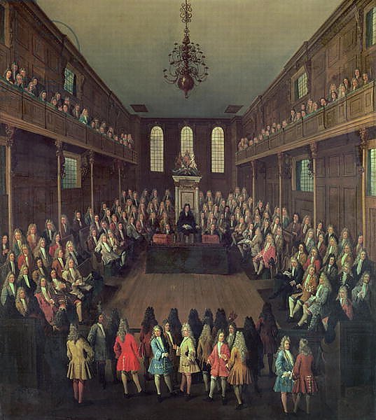 The House of Commons in Session, 1710